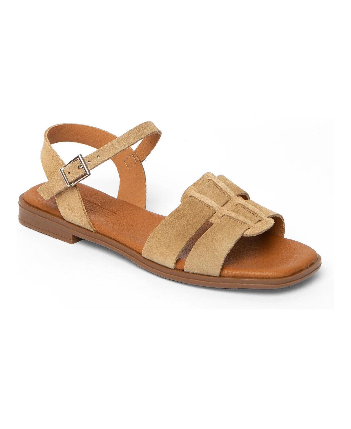 Женские сандалии Menina Step Niva Flat Sandal, цвет: Светлый песочный — фото 1