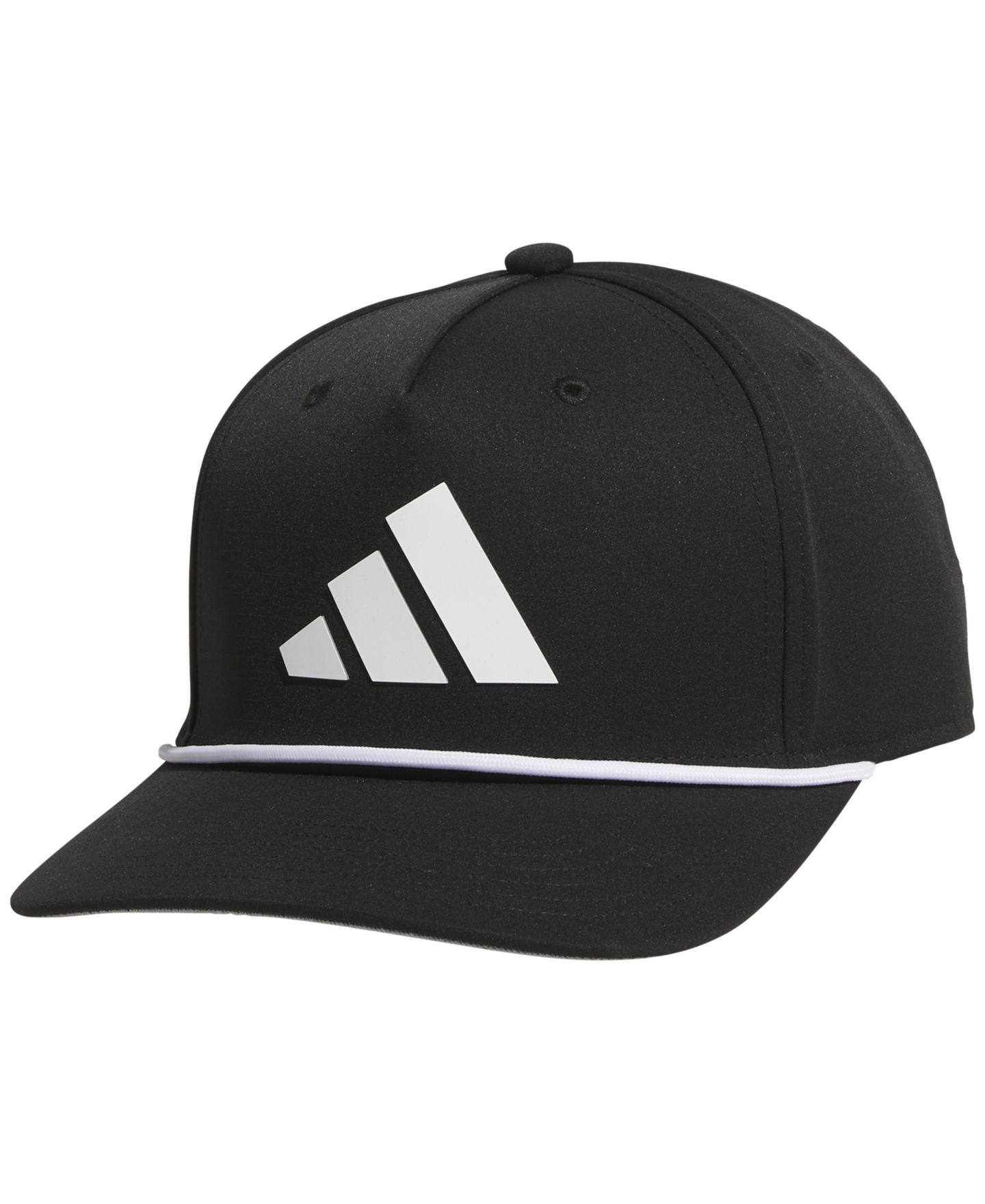 Мужская кепка adidas Lightweight Adjustable Hat, цвет: Чёрный — фото 3