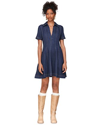 macys casual dresses Women's Midi Chic yet oh Women's Knee Length Casual Dresses