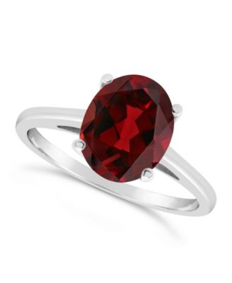 Garnet (2-3/4 ct. t.w.) Ring in Sterling Silver
