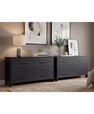Anson Set of 2 Dressers – Modern Bedroom Storage Furniture