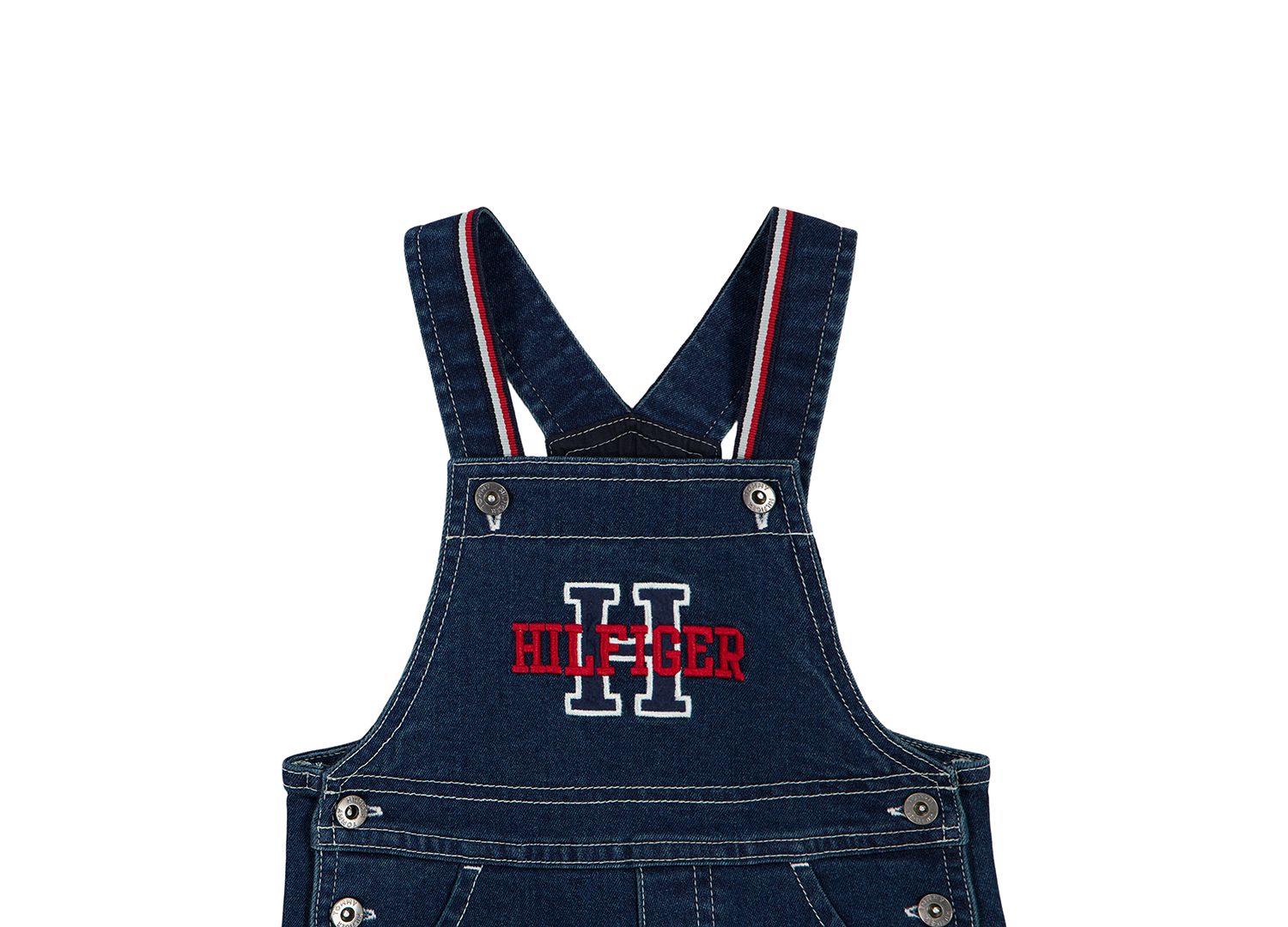 Baby Boys' Denim Overalls and Long-Sleeve Bodysuit, 2-Piece Set