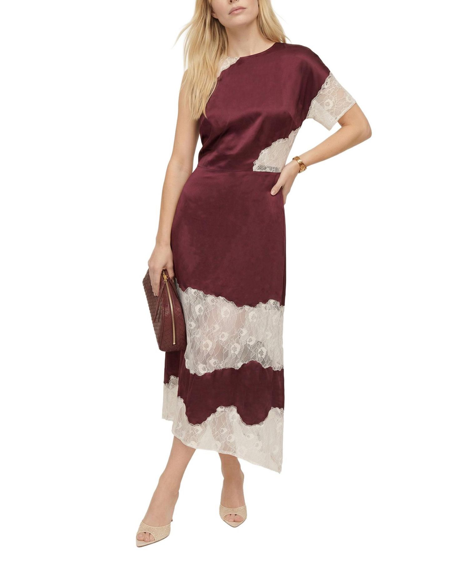 Women's Selma Lace Insert Maxi Dress