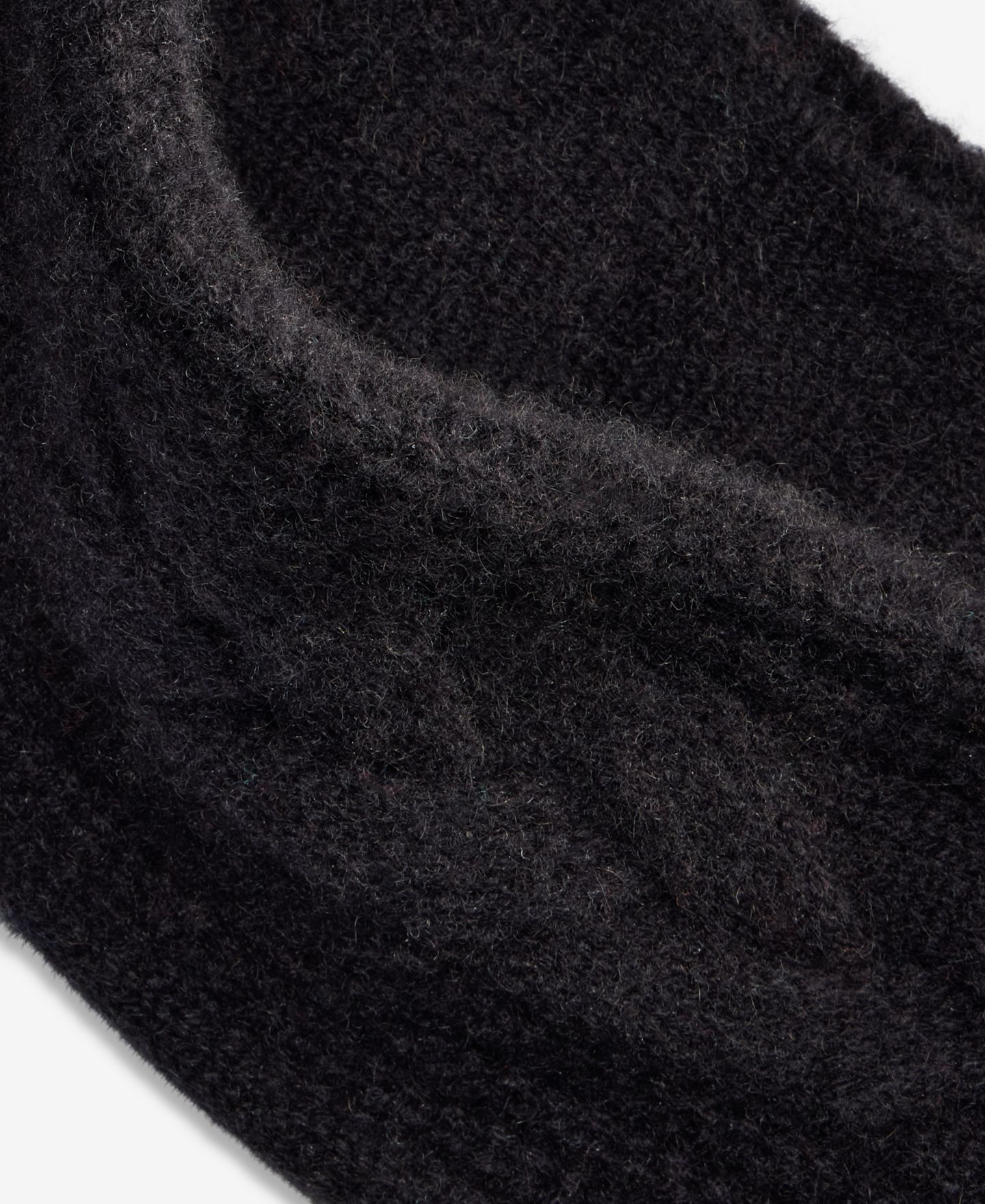 Женские аксессуары для волос Charter Club Cable-Knit Cashmere Headband, цвет: Чёрный — фото 2