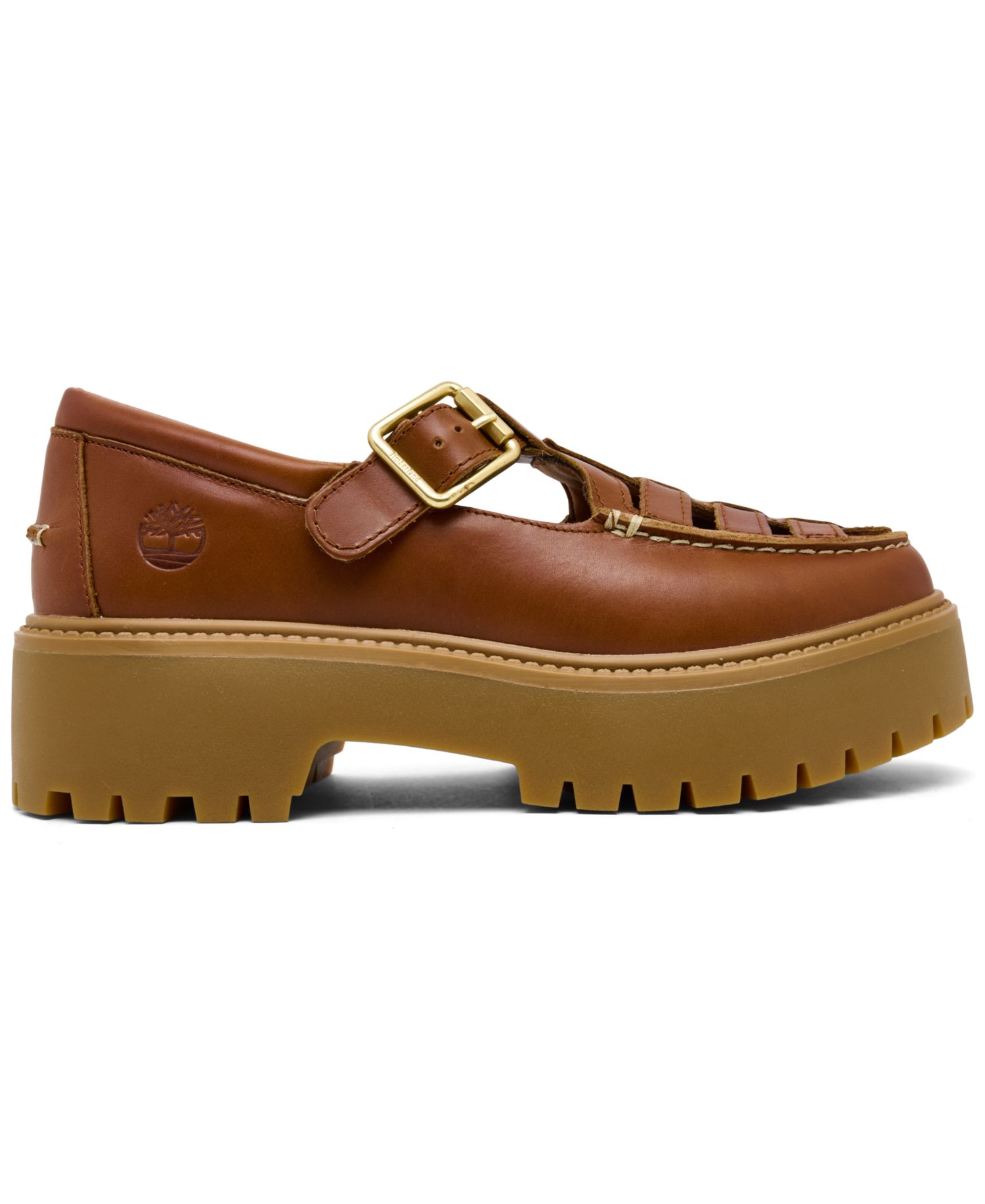 Women's Stone Street Mary Jane Platform Buckle Shoes from Finish Line