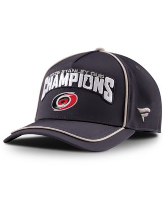 Men's Black/Light Beige Carolina Hurricanes 2026 NHL Stanley Cup Champions Locker Room Adjustable Hat