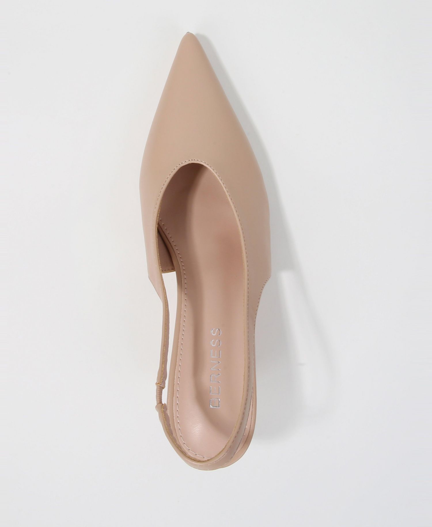 Women's Circe Pointed Toe Slingback Kitten Heels
