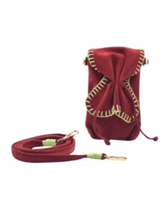 Cell Phone Butterfly Suede Leather Bag