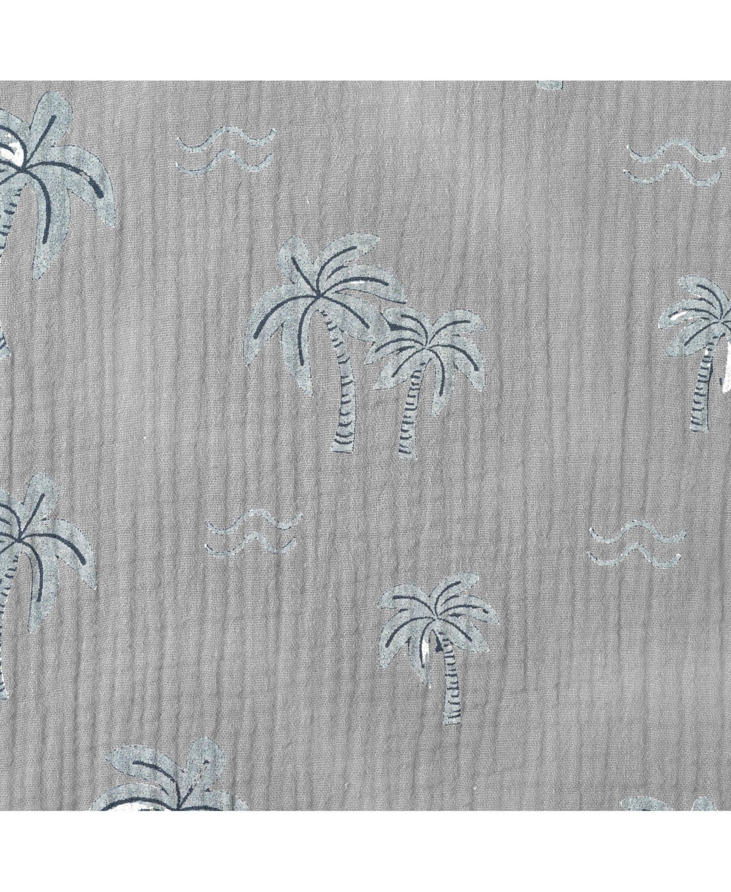 Andy and Evan Little Boys 5-7 Palm Tree Print Buttondown Shirt