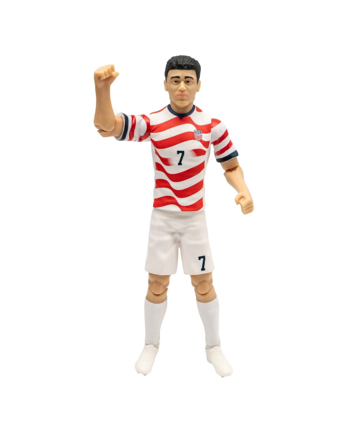 Детская фигурка Banbo Toys Sockers 2026 Usmnt Gio Reyna 8" Collectible Soccer Action Figure, цвет: Разноцветный — фото 7