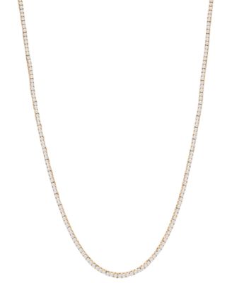 Lab-Grown Diamond Necklace (3 ct. t.w.) in 14k Yellow Gold