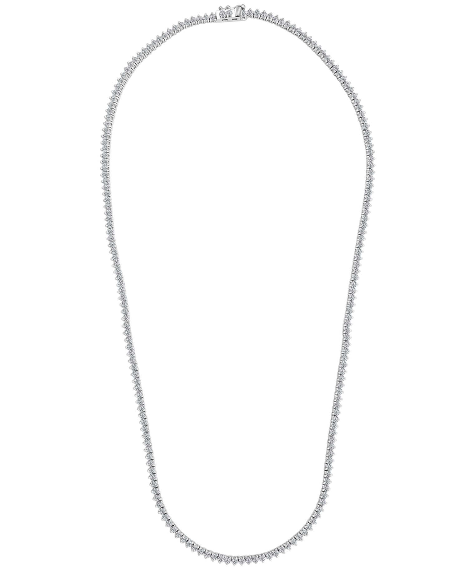 Diamond Necklace (5 ct. t.w.) in 14k White Gold