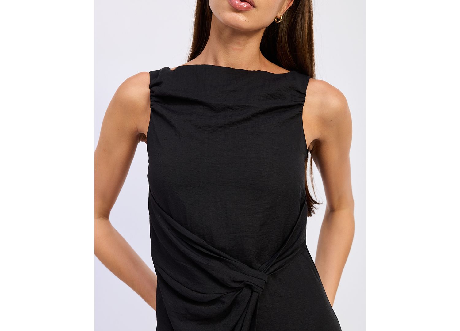 Women's Cara Sleeveless Asymmetric Midi Dress