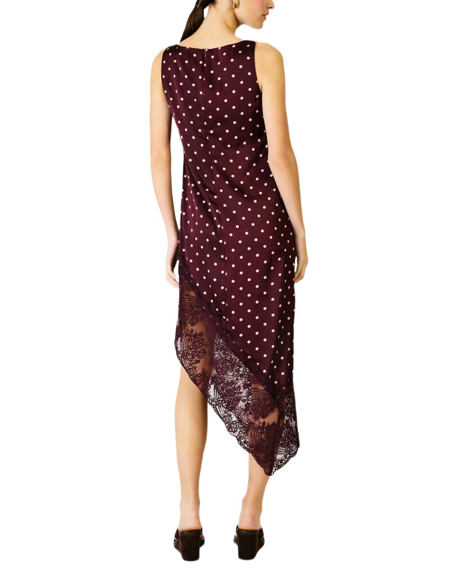 Women's Raye Polka Dot Asymmetric Dress