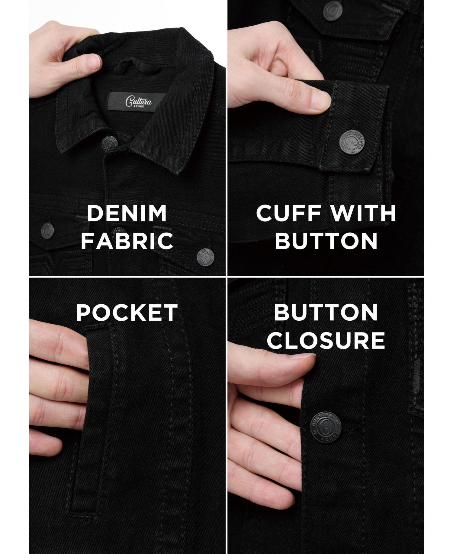 Boys Saddle Stitch Color Denim Jacket With Flap Pocket