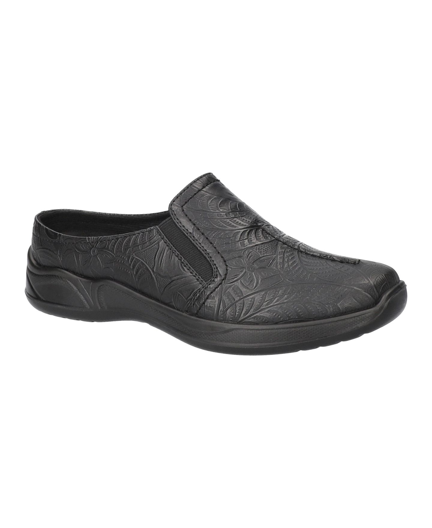 Женские сабо Easy Street Atlas Comfort Slip-On Mules, цвет: Чёрный — фото 1