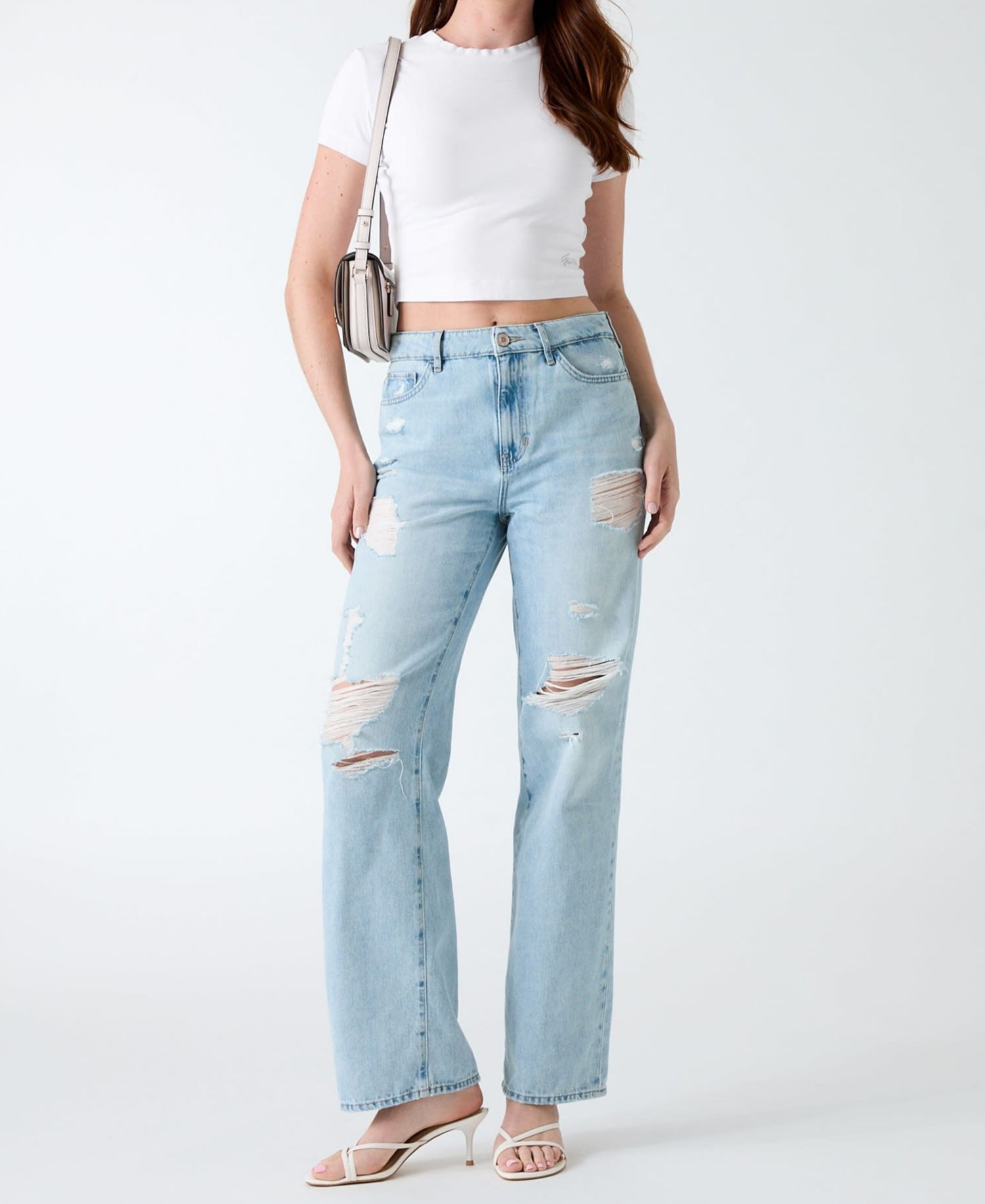 Women's High-Rise Straight-Leg Jeans