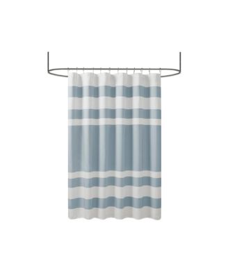 72x72" Modern Contemporary Shower Curtain with 3M Treatment Machine Washable for Bathroom Shower