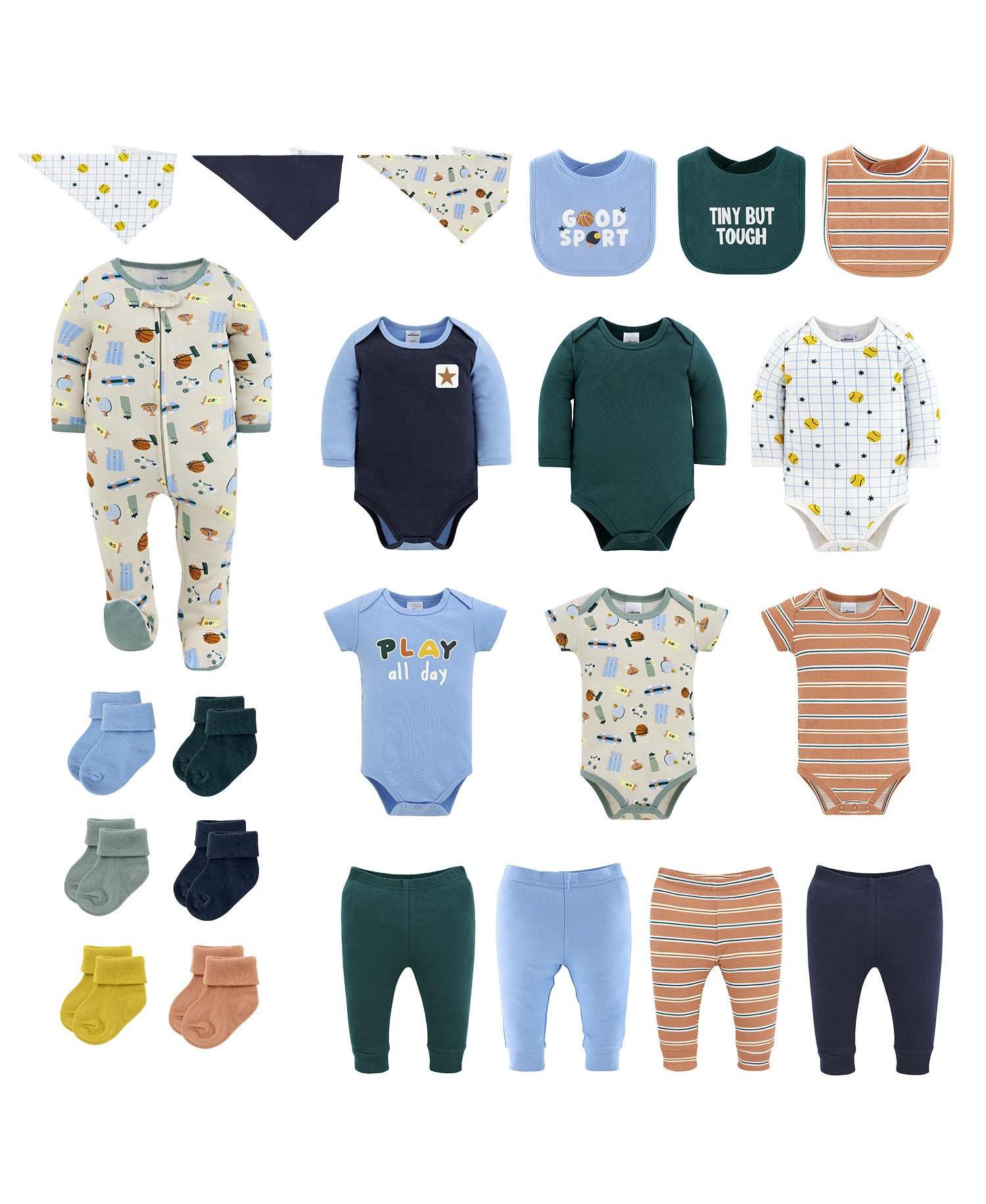 Baby Boys 23-Piece Clothing Set, Good Sport
