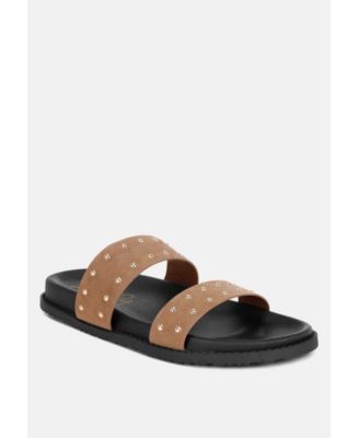 Women's Stud Embellished Slip On Flats