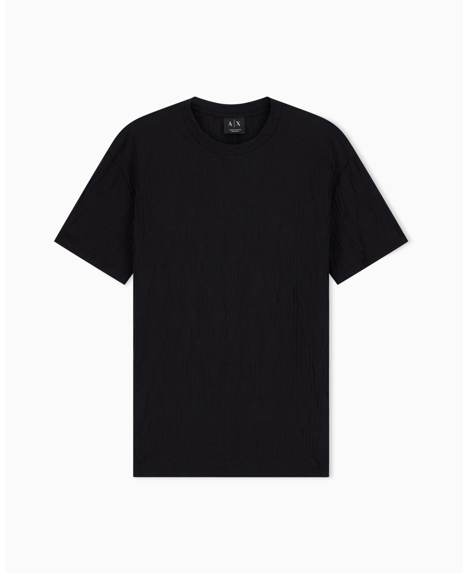 Men's All Over Logo Mercersized Cotton T-Shirt