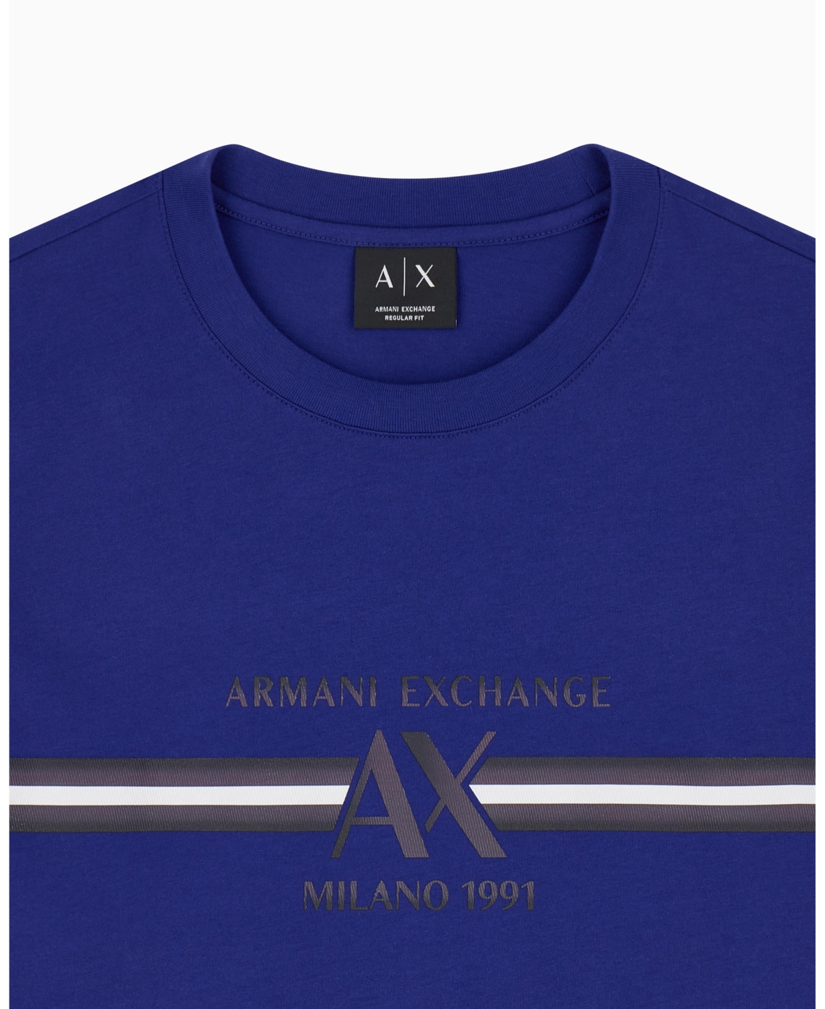 A|X Armani Exchange Men's Stripe T-Shirt