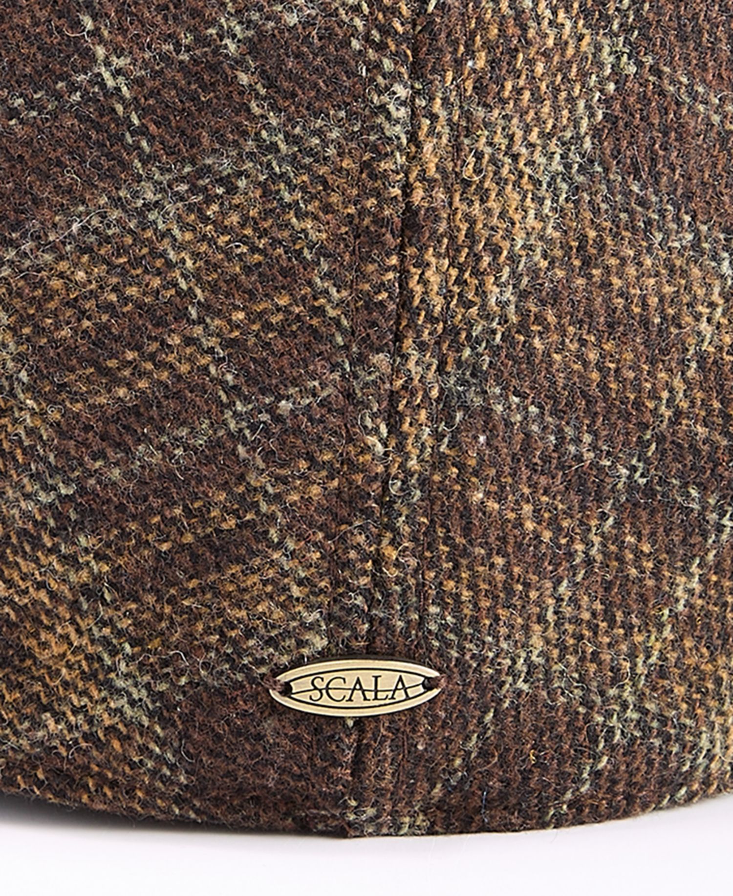 Men's Plaid Woven Ivy Cap