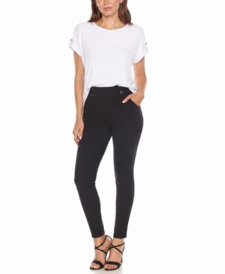 Women's Dolman Short-Sleeve Top and Scuba Pants Set