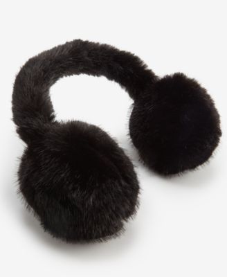 Women's Classic Full Faux-Fur Tipped Earmuffs
