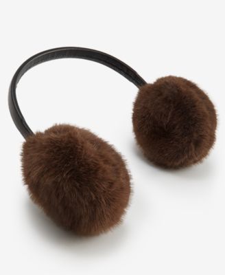 Women's Tipped Faux-Fur Earmuffs