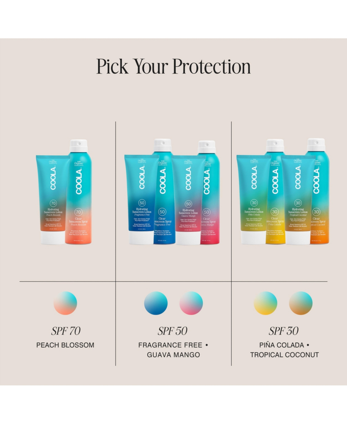 Coola Classic Body Sunscreen Spray Spf 50