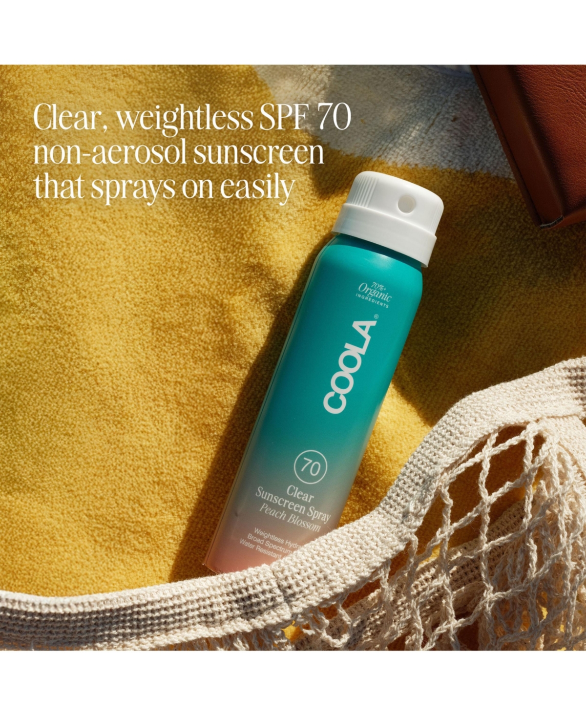 Coola Clear Sunscreen Spray Spf