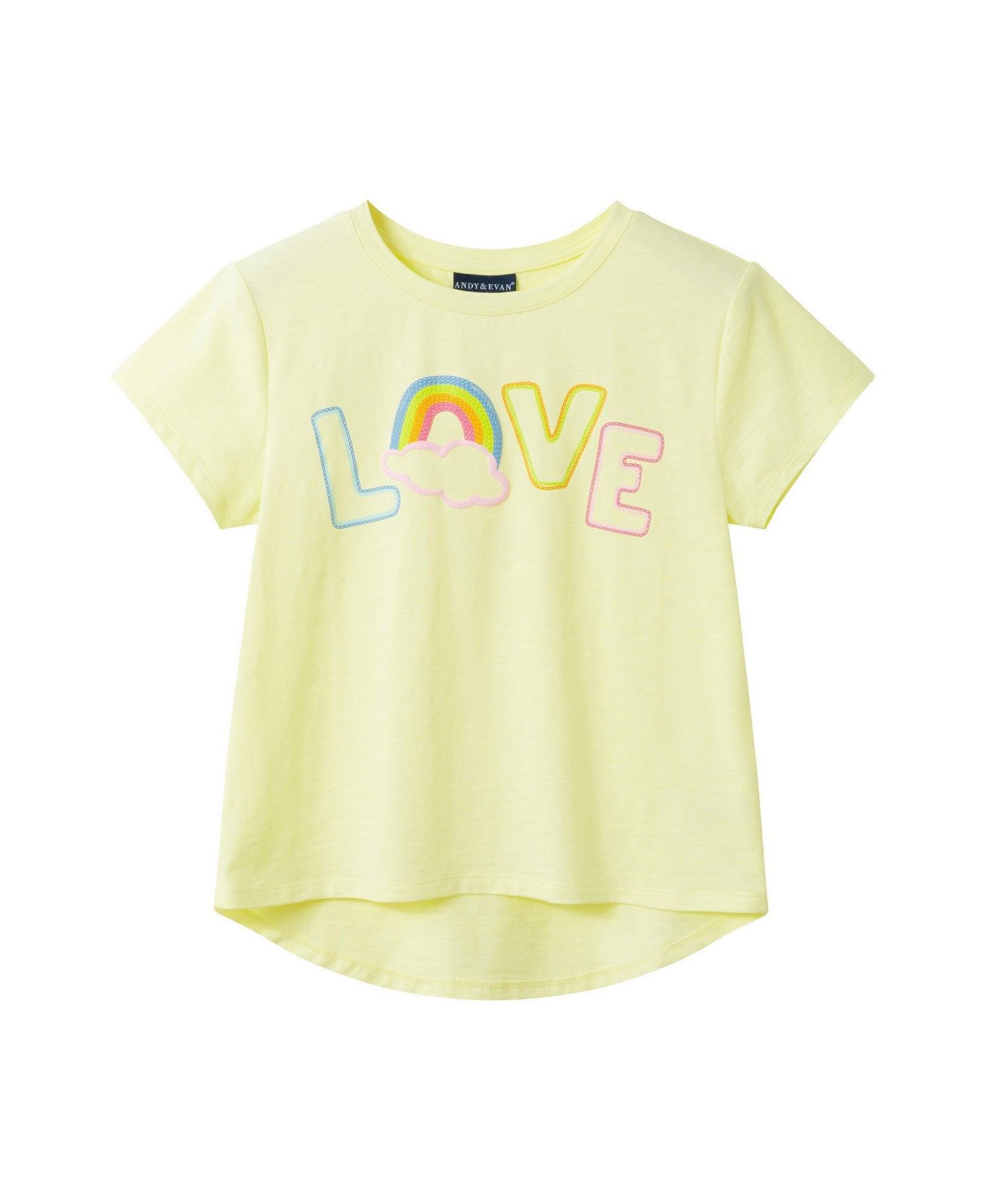 Big Girls Love Emroidered Tee