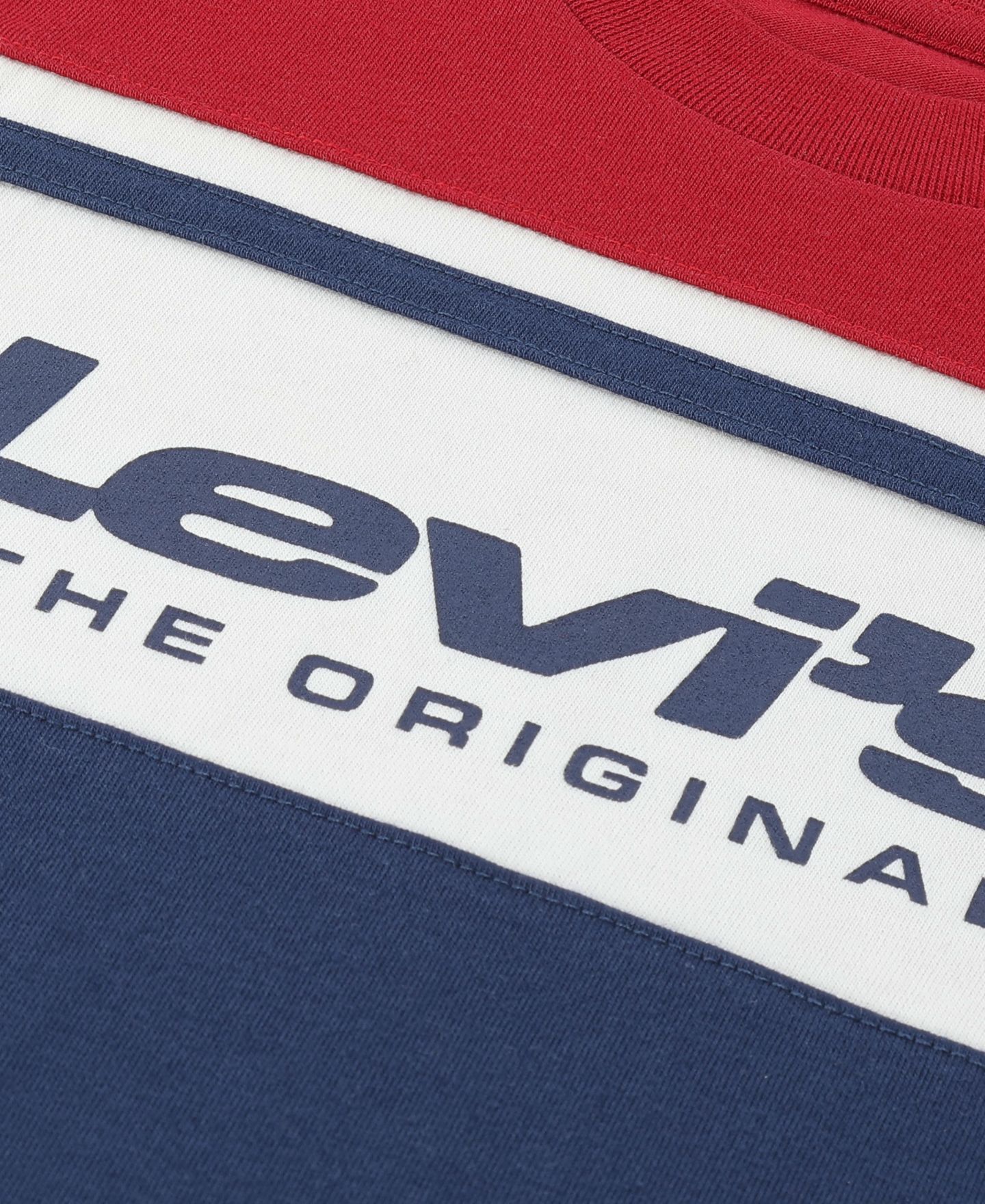 Футболка Levi's Downtown Color-Block Short-Sleeve для мальчиков, цвет: Emboldened — фото 3