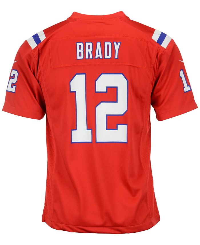 Nike Kids' Tom Brady New England Patriots Game Jersey, Big Boys (8-20 ...