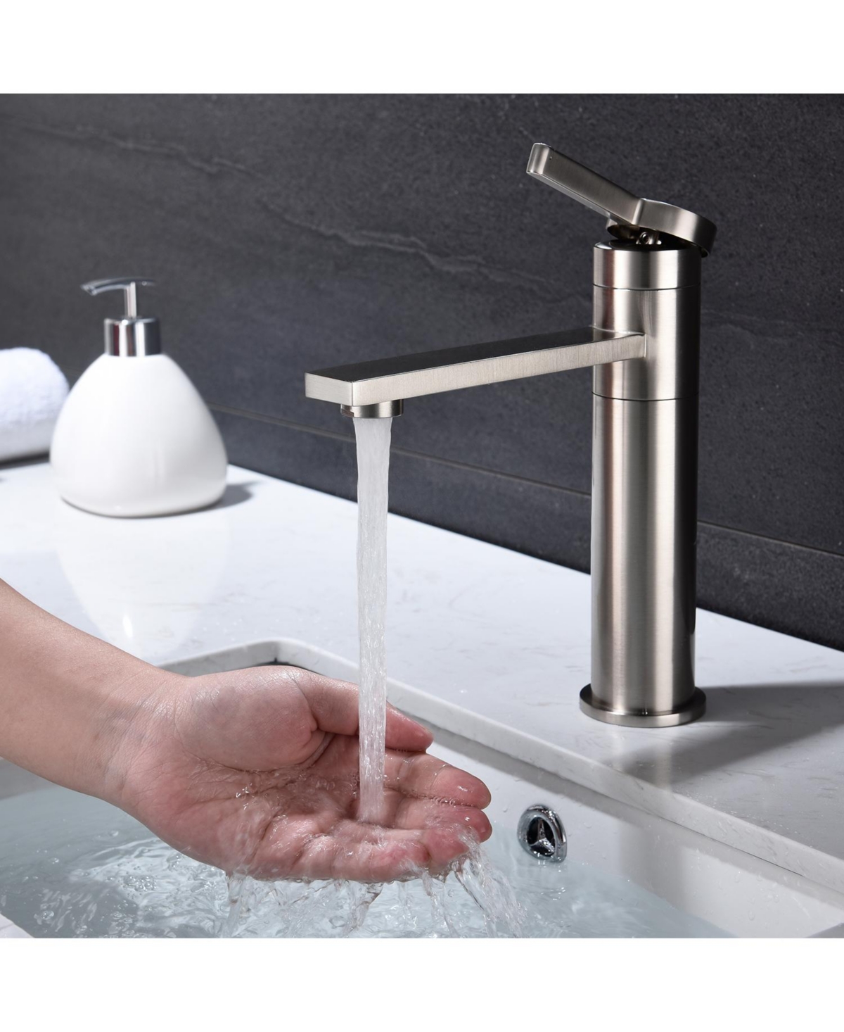 Phying Single Handle Sink Vanity Bathroom Faucet