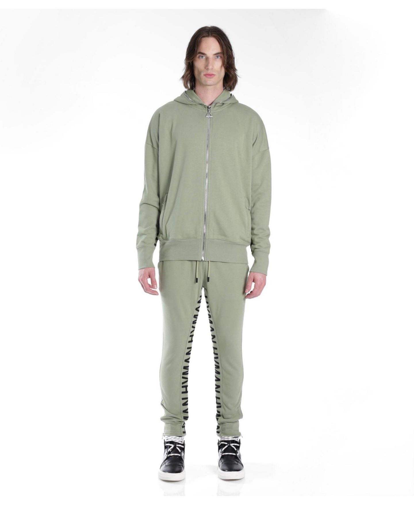 Мужская толстовка Hvman Chosen To Prevail x Cult Full Zip — фото 2