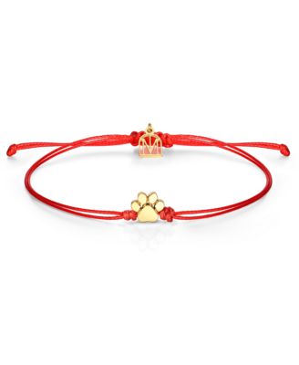 Pawprint Thread Bracelet