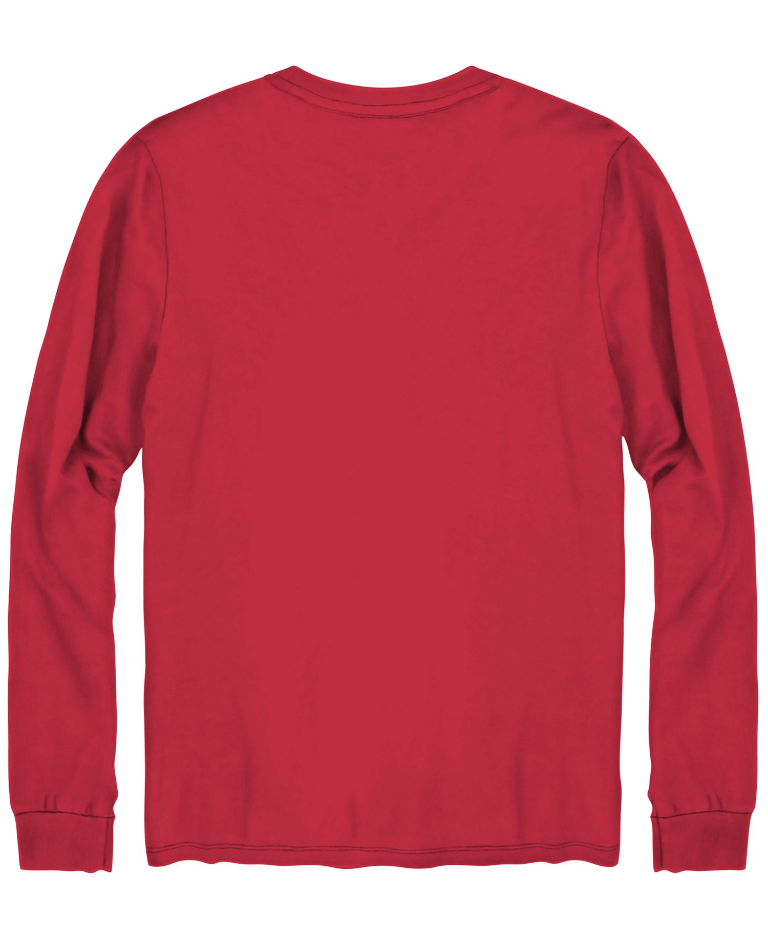 Men's Mickey Mouse Long-Sleeve Crewneck T-Shirt