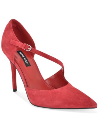 Women's Candela Asymetrical Strap Dress Pumps