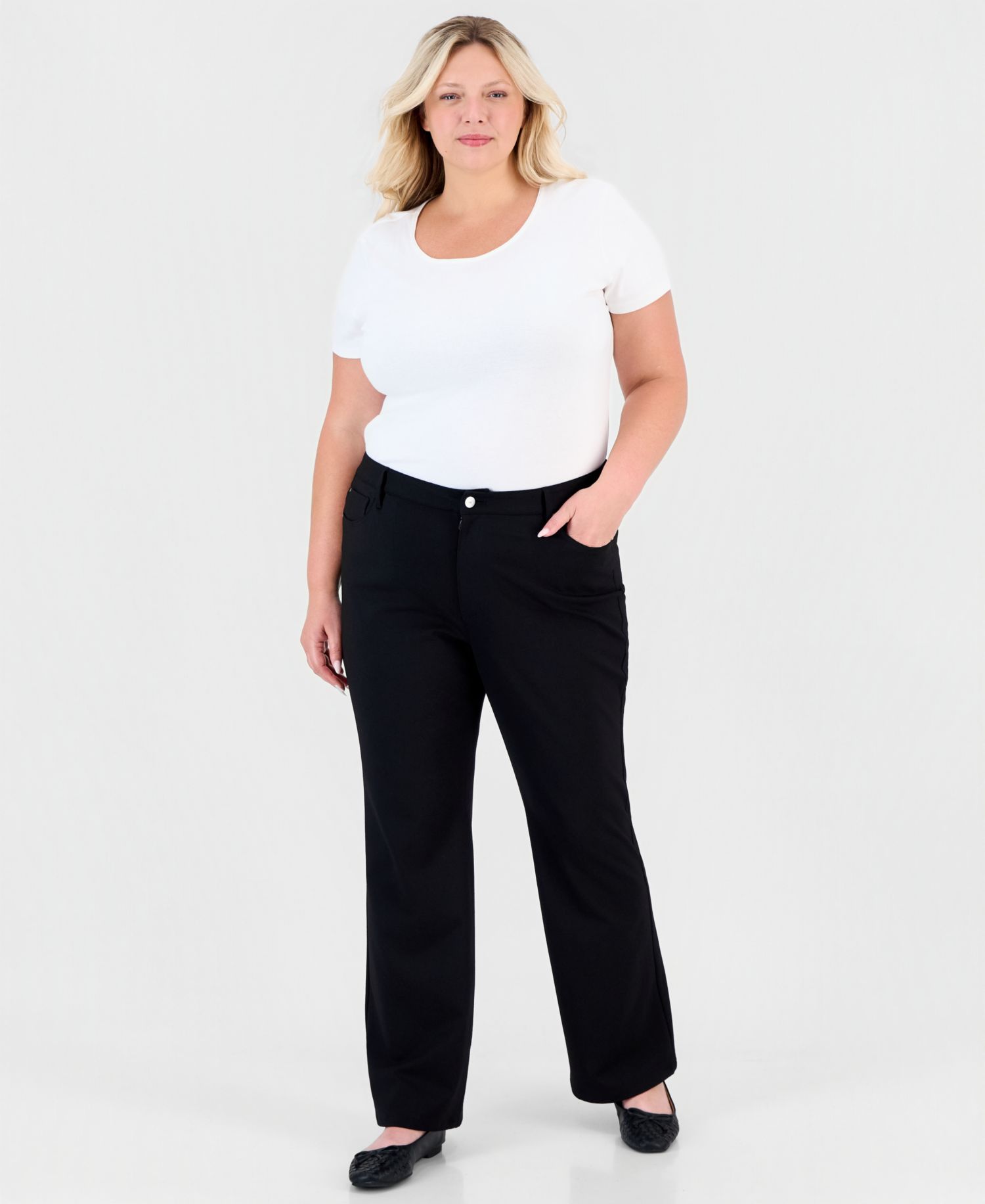 Plus Size Lexington Bootleg Pants