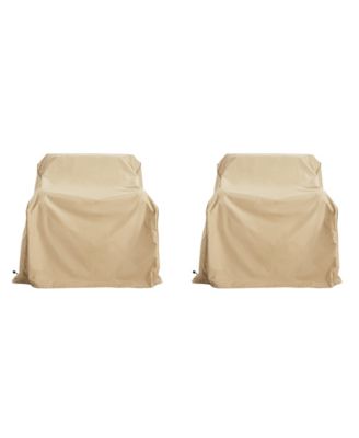 Patio Outdoor Club Chair Cover Set of 2 Waterproof Weather Resistant Furniture Protector