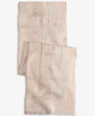 All Over Paisley with Lurex Scarf