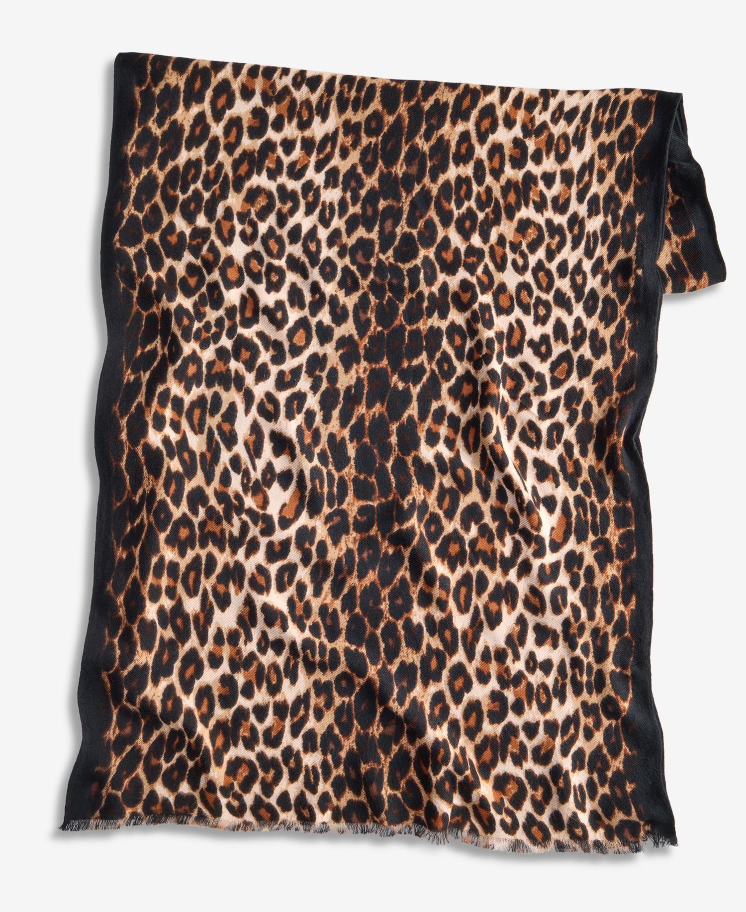 Classic Leopard Print Scarf