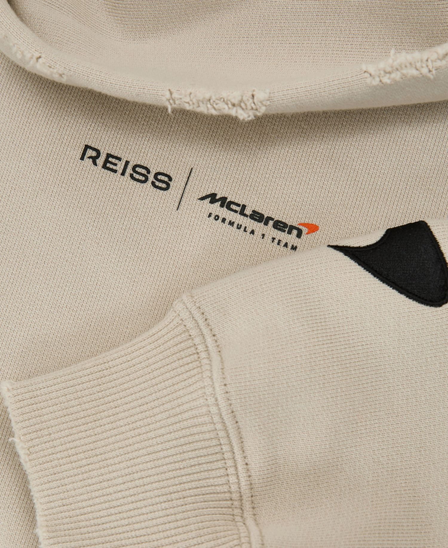 Men's Ashlam Zip Through Motorsport Embroidered Hoodie