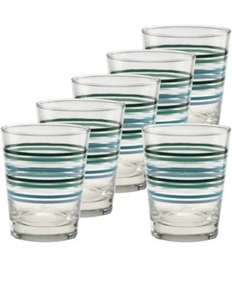 Aegean Double Old Fashioned Glasses, Set of 6