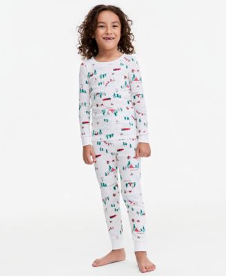 Kids Holiday Village 5-14 Snug-Fit Pajama Set