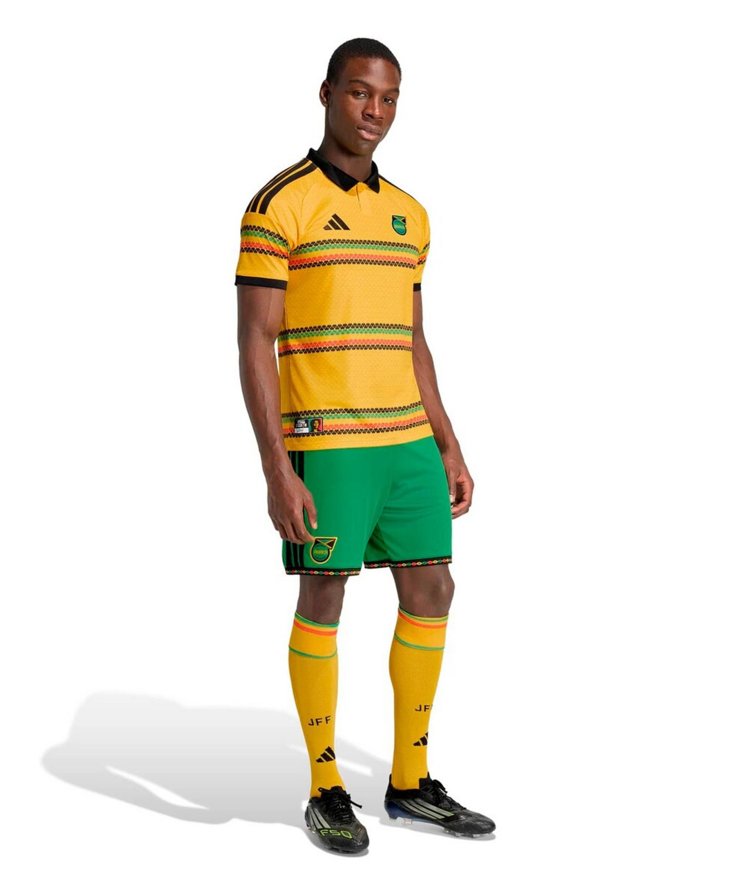 Men's Green Jamaica National Team Replica Shorts