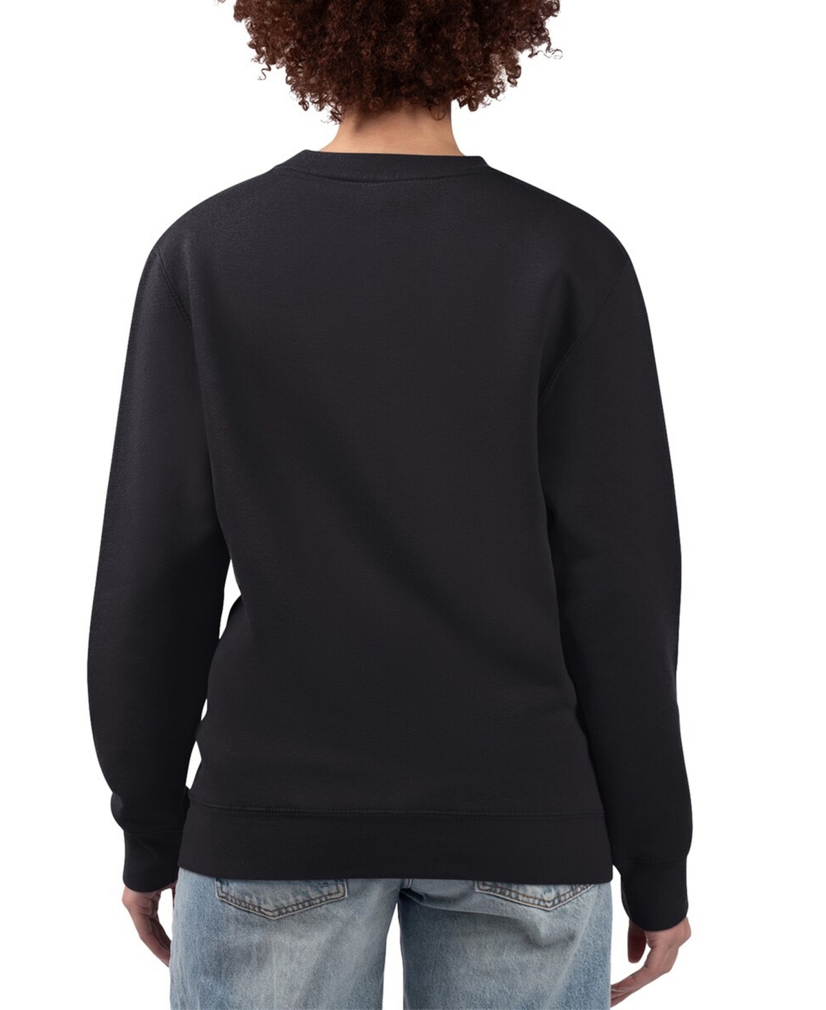 G-iii 4Her by Carl Banks Women's Black Pittsburgh Pirates Team Logo Fleece Pullover Sweatshirt