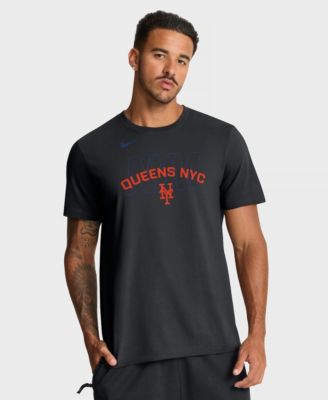 Men's Black New York Mets Primetime Fashion T-Shirt